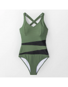 Womens One Piece Body Suit  ,,Olive Green“